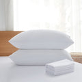 Acanva Cooling Bed Pillows For Sleeping 2 Pack, Premium Microfiber Filling Soft Supportive With Removable Cover Skin-Friendly, K