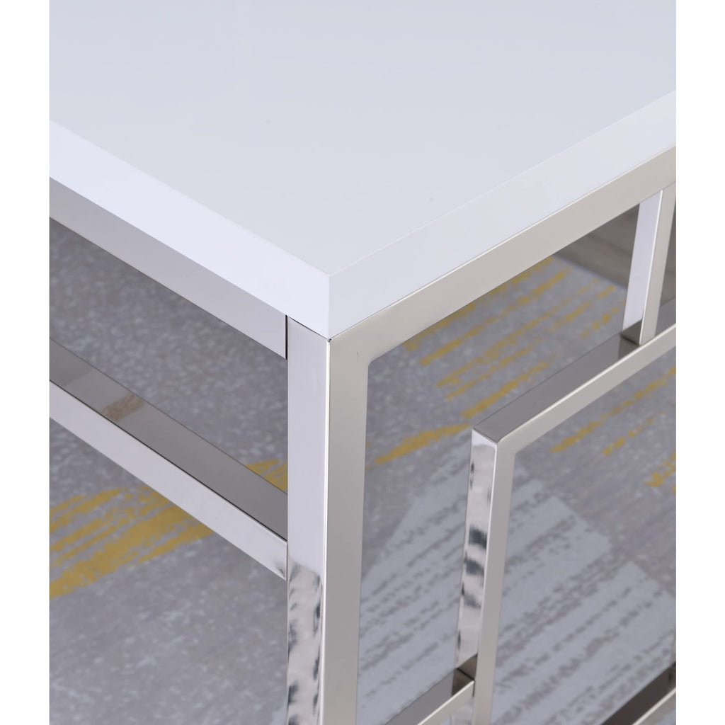 Steve Silver Company Alize Desk, White