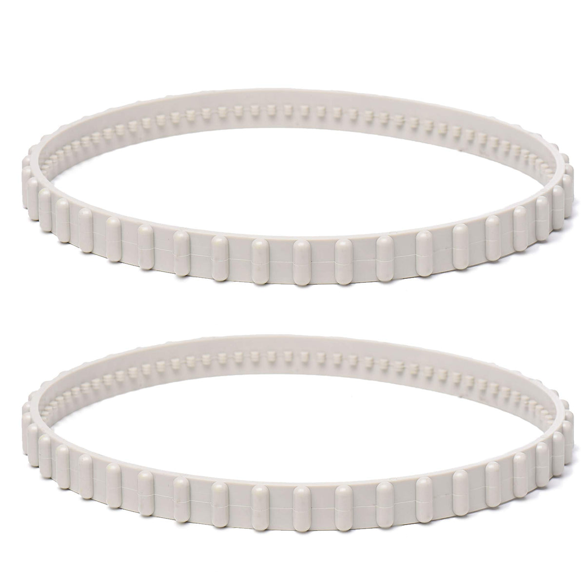 (2 Pack) Ar-Pro Rcx23002 Replacement Soft Tread Drive Belt - Premium, Heavy-Duty Rubber Pool Cleaner Parts  Compatible With Aqua