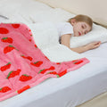 Aemicion Kids Weighted Blanket 7 Pounds Twin Size 41'X 60',Soft Sherpa Fleece Heavy Blanket For Sleeping Perfect For 60-90Lbs,