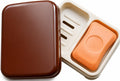 Dmitry 2 in 1 Soap Keeping Plastic Case with Lid for Bathroom use (Multicolor)
