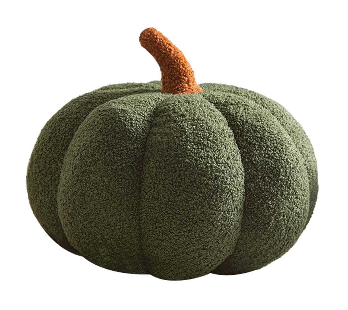 Maxpetus 3D Simulated Pumpkin Pillow Plush Pillow Sofa Cushion (13Inch, Brown)