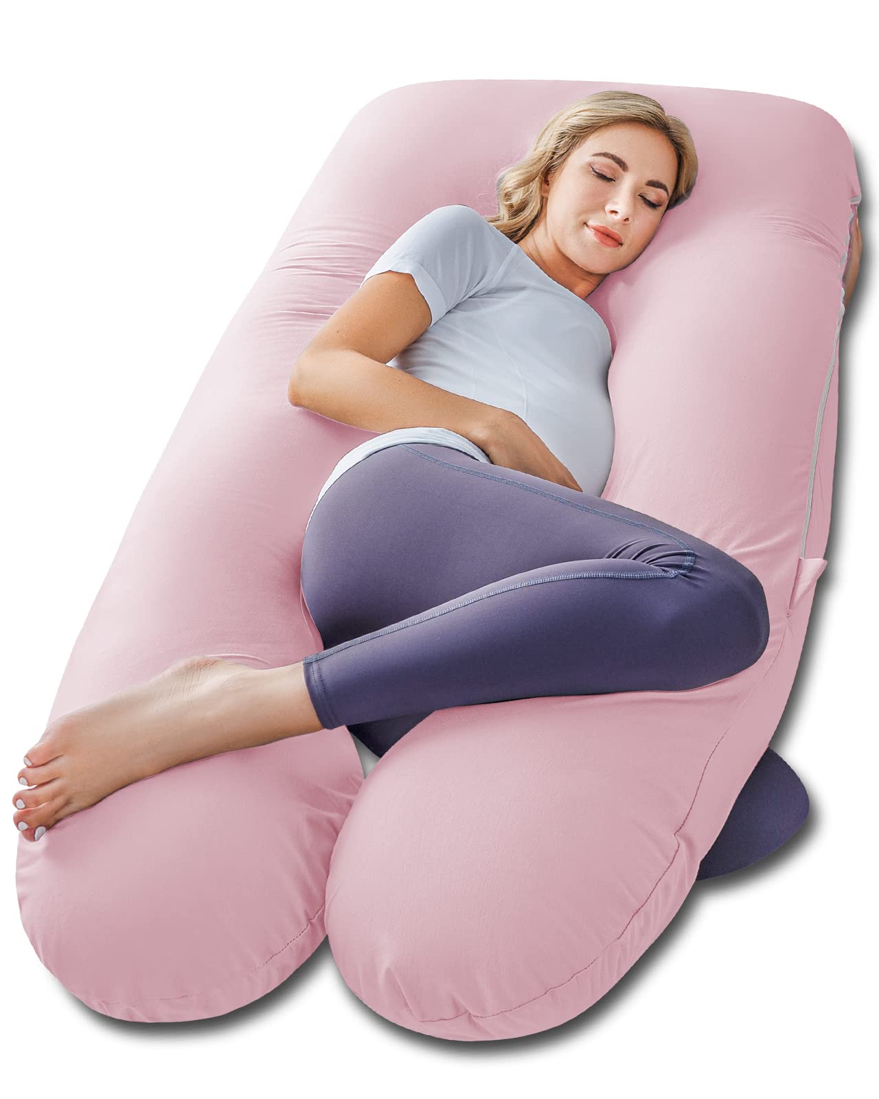 Meiz Pregnancy Pillows, Pregnancy Pillows For Sleeping, Pregnancy Body Pillow Cooling, Maternity Pillow For Pregnant Woman With