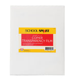 School Smart Copier Transparency Film, 8-1/2 X 11 Inches, Pack Of 100