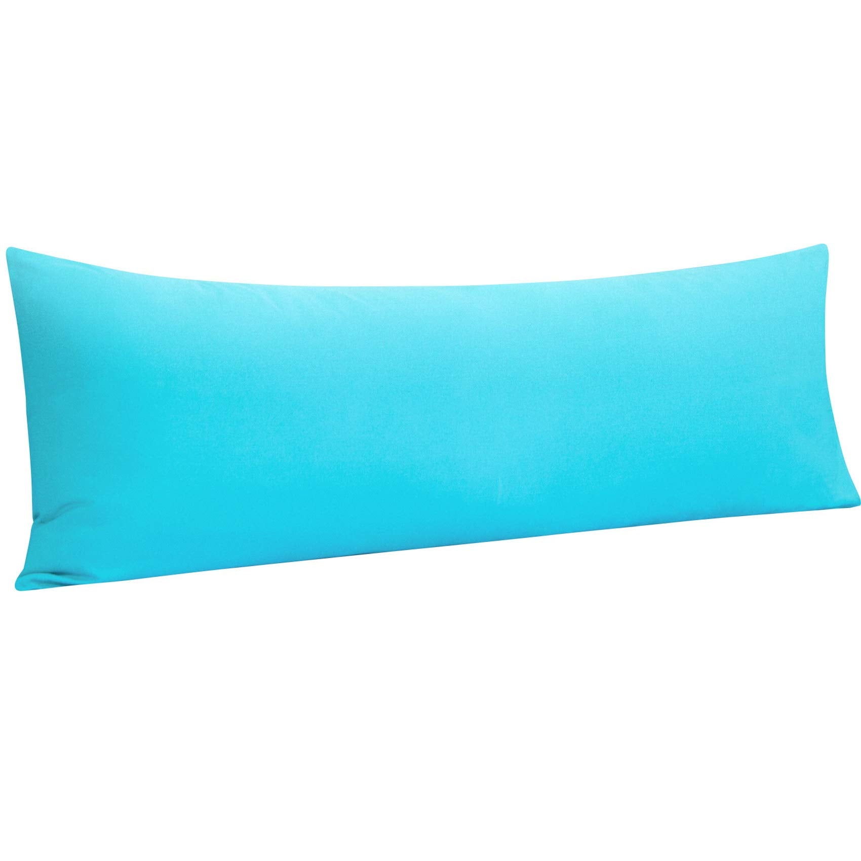 Ntbay Body Pillowcase - Brushed Microfiber 20X54 Pillowcase - Soft, Wrinkle-Free, Fade-Resistant, Stain-Resistant, Blue Body Pil