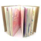 Siixu Colorful Blank Notebook, Unruled Personal Diary Journals To Write In For Women, Hardcover Writing Notepad Gift, Unique Wat