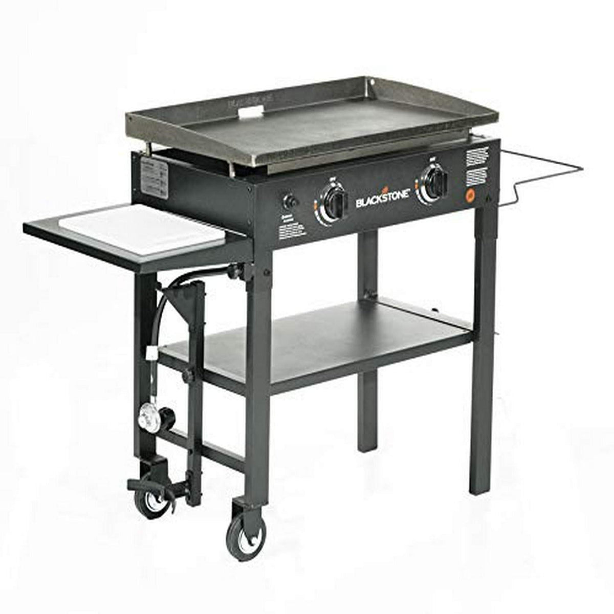 Blackstone 1853 Flat Top Gas Grill 2 Burner Propane Fuelled Rear Grease Management System 28 Outdoor Griddle Station For Camping
