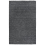 Rizzy Home Alora Decor Emerson 8' X 10' Solid Dk. Grey/Gray/Rust/Blue Hand-Tufted Area Rug