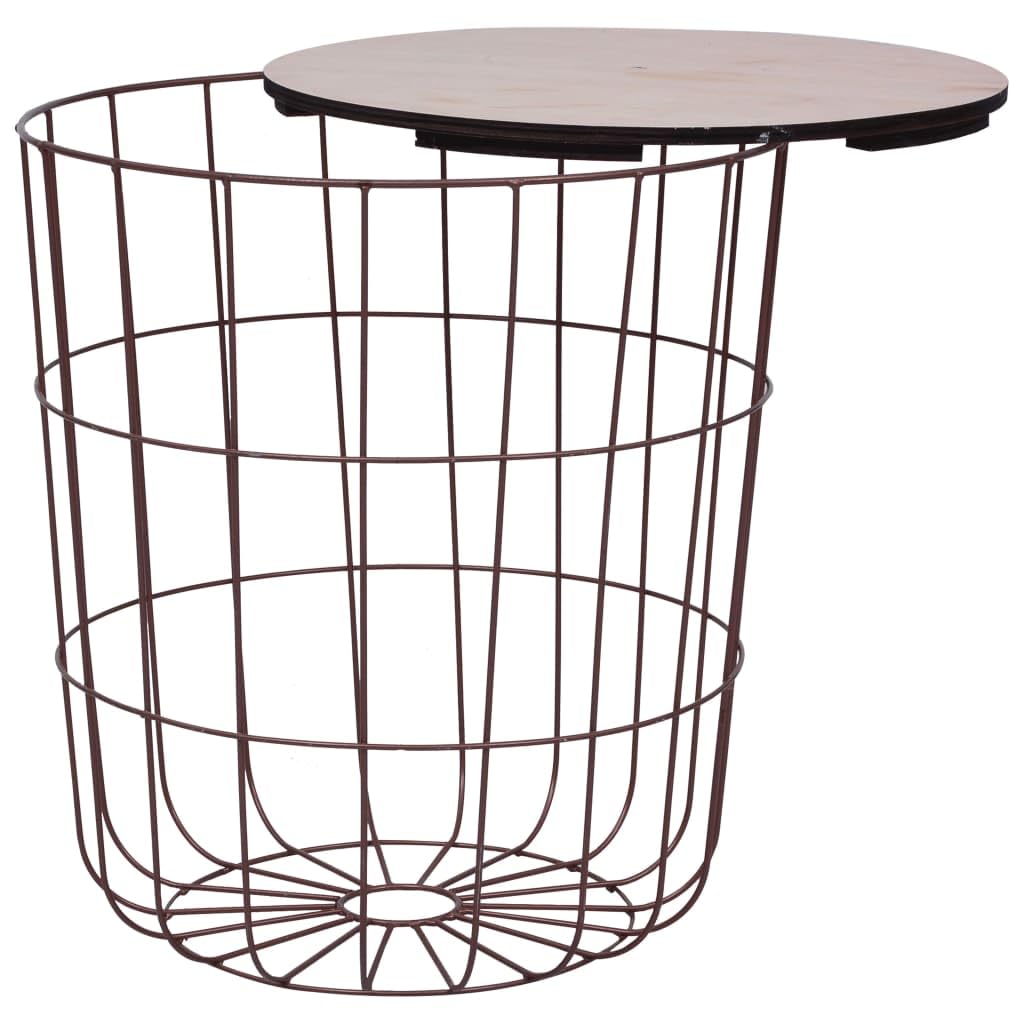 vidaXL Scandinavian Round Coffee Table - Thumbnail 2