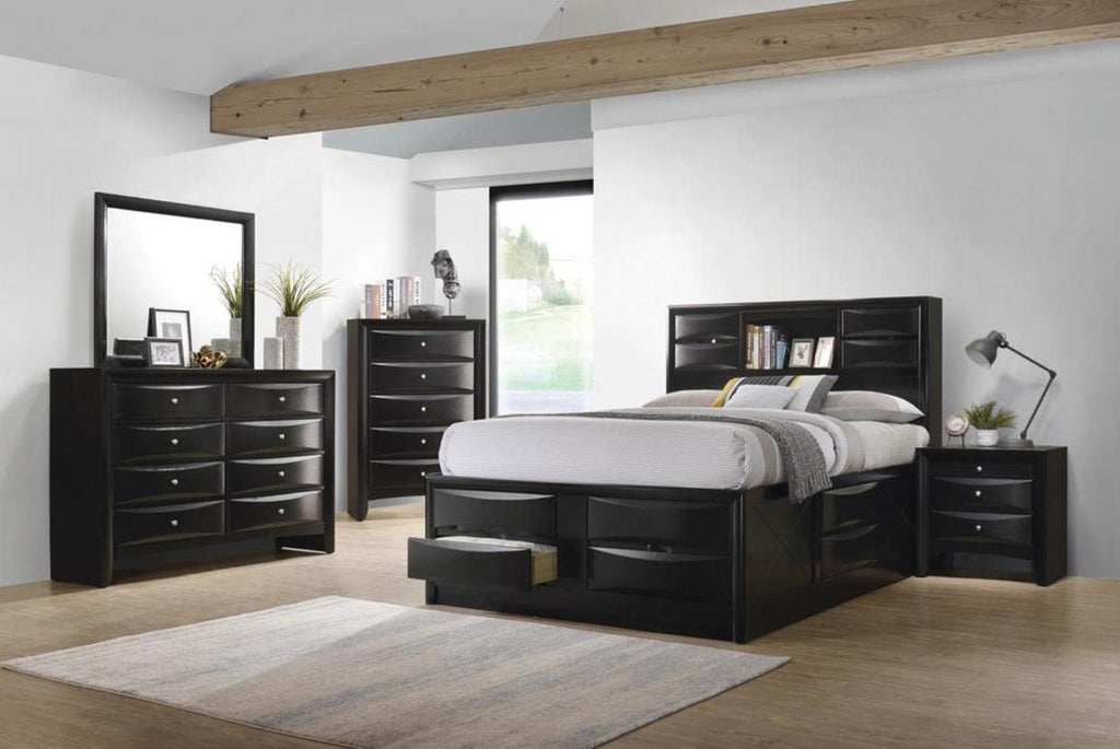 Coaster Home Furnishings Briana Eastern King Platform Storage Bed Black