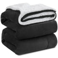 Kawahome Sherpa Fleece Queen Size Blanket For Bed - Extra Warm And Heavy Thick Blankets For Winter, Super Soft 500Gsm Plush Blan