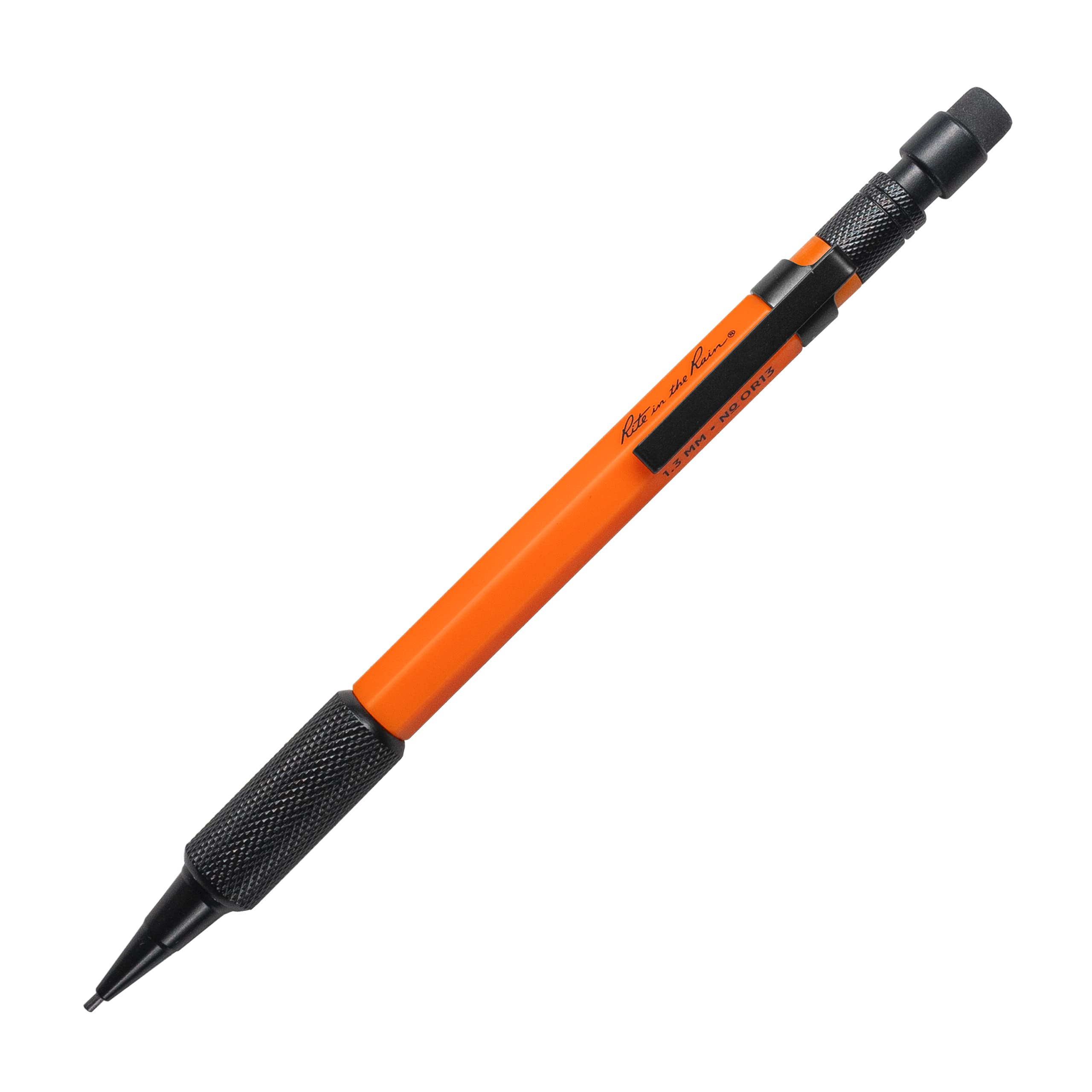 Rite In The Rain Weatherproof Mechanical Pencil, Orange Barrel, 1.3Mm Black Lead (No. Or13)