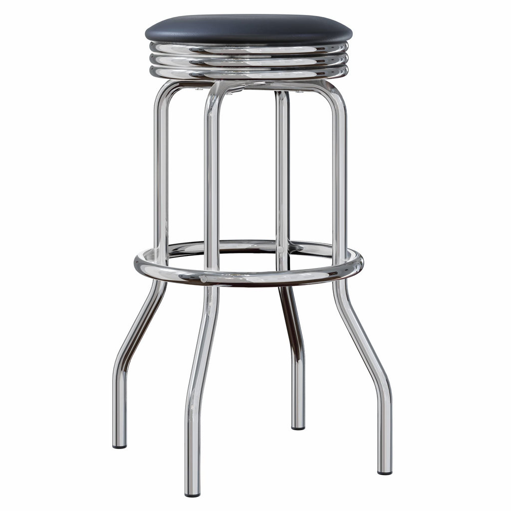 Winsome Wood Summit Stool, Black