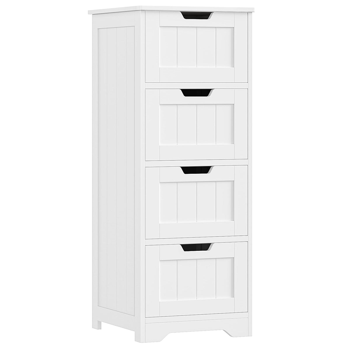 FOTOSOK Bathroom Storage Cabinet with 4 Drawers, Small Bathroom Cabinet