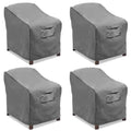 Vailge Patio Chair Covers, Lounge Deep Seat Cover, Heavy Duty And Waterproof Outdoor Lawn Patio Furniture Covers (4 Pack - Small
