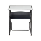 Safco Alphabetter Desk, 28" x 20", Gray Classroom and Home School Desk
