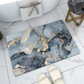 Omdhanu Quick Water Absorbent Door Mat Bathmat Floor mat Bathroom Rugs Bath Mat for Home, Kitchen and Bathroom (1Pcs)