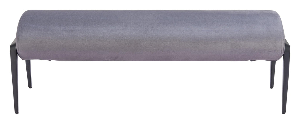 Zuo Glatt Bench Gray