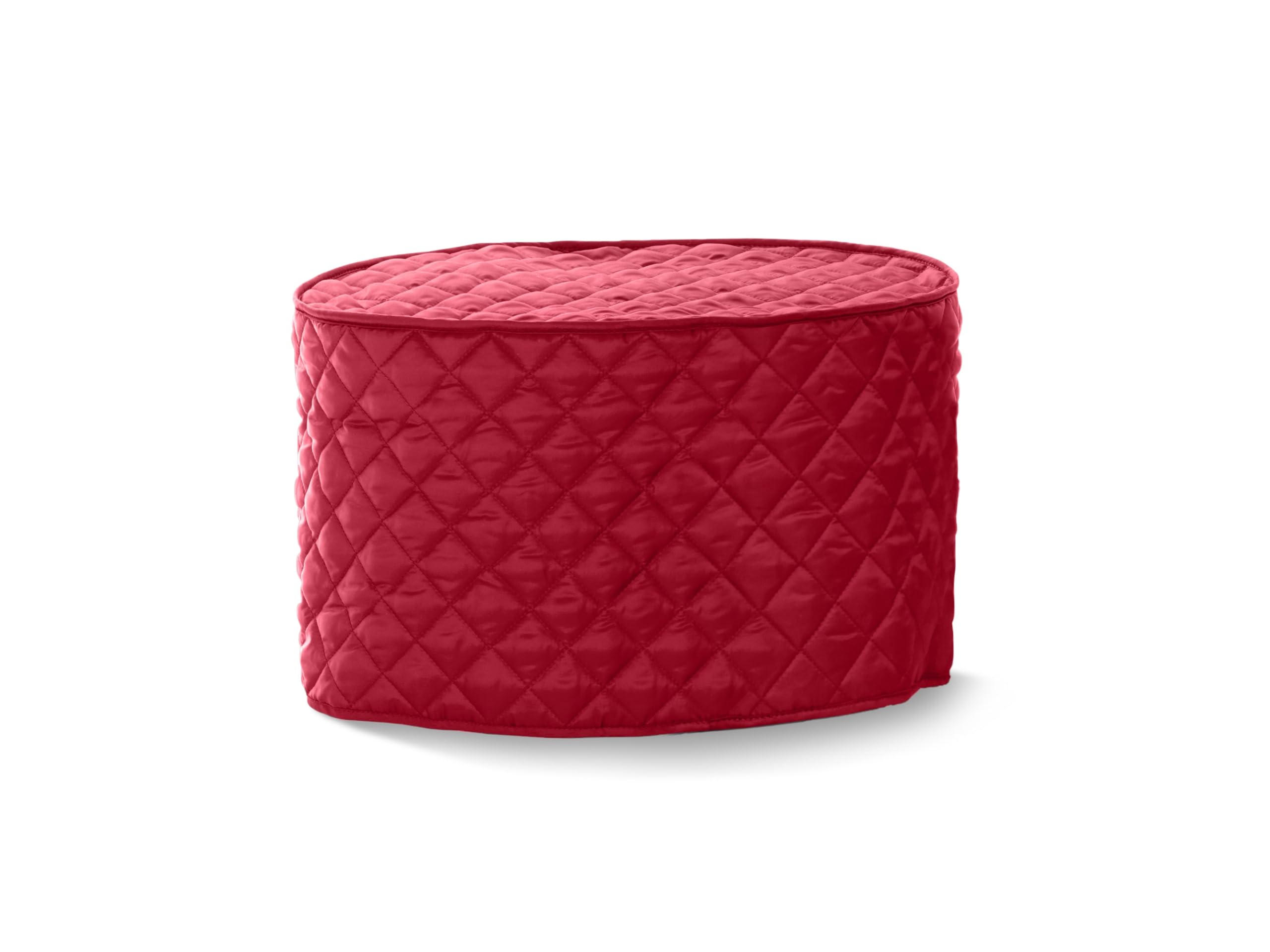 Covermates Keepsakes - Oval Appliance Cover - Dust Protection - Stain Resistant - Washable - Appliance Cover, Red