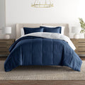 Nivkart Down Alternative Reversible Ultra Soft Comforter  All Season Soft Quilted King Size Bed Comforter With Ultrasoft Microf