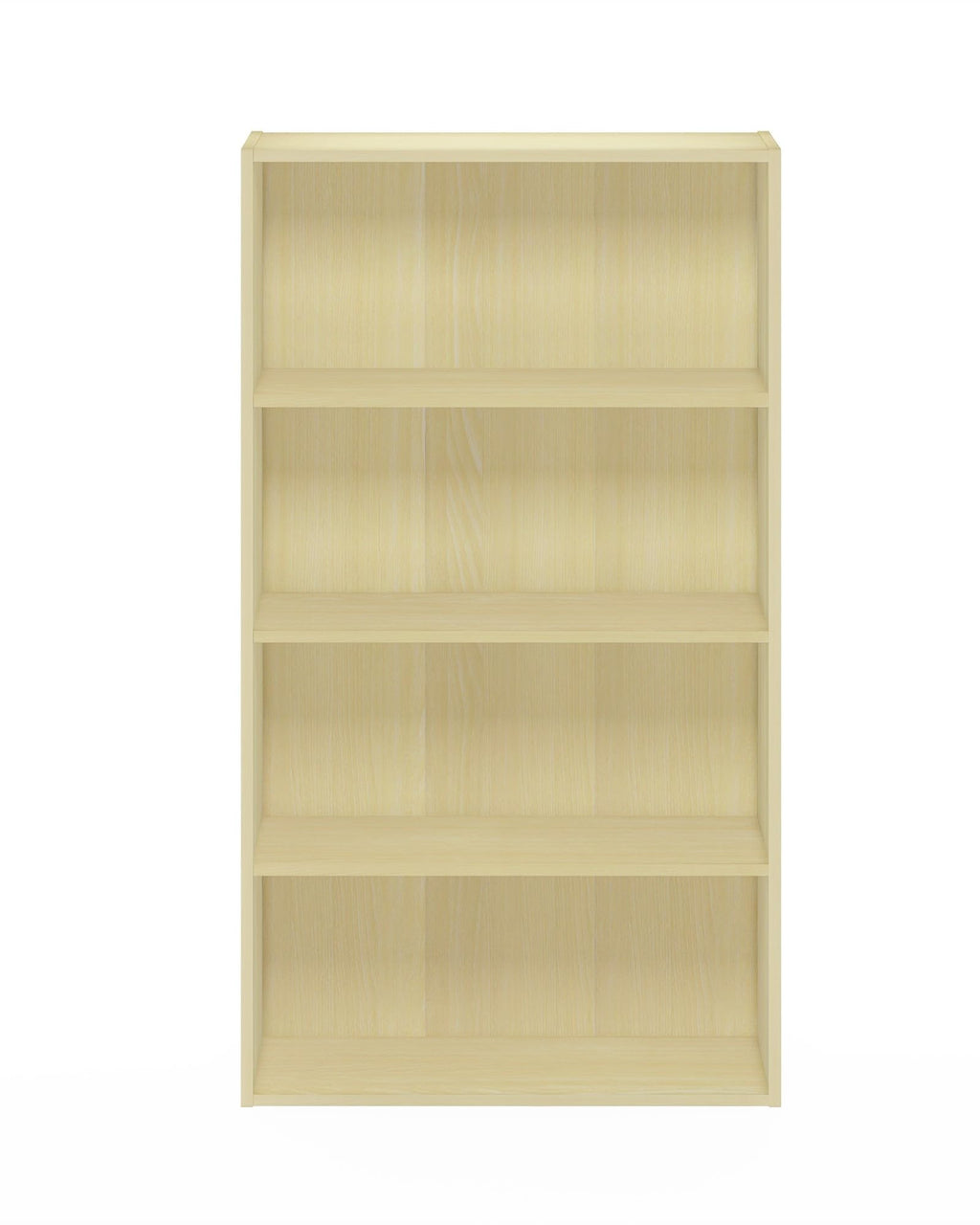 Furinno Pasir 4 Tier Open Shelf, Steam Beech