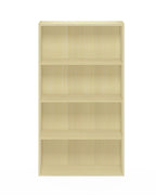 Furinno Pasir 4 Tier Open Shelf, Steam Beech