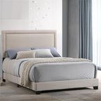 Intercon Zion Full UPH Bed Platform, Beige