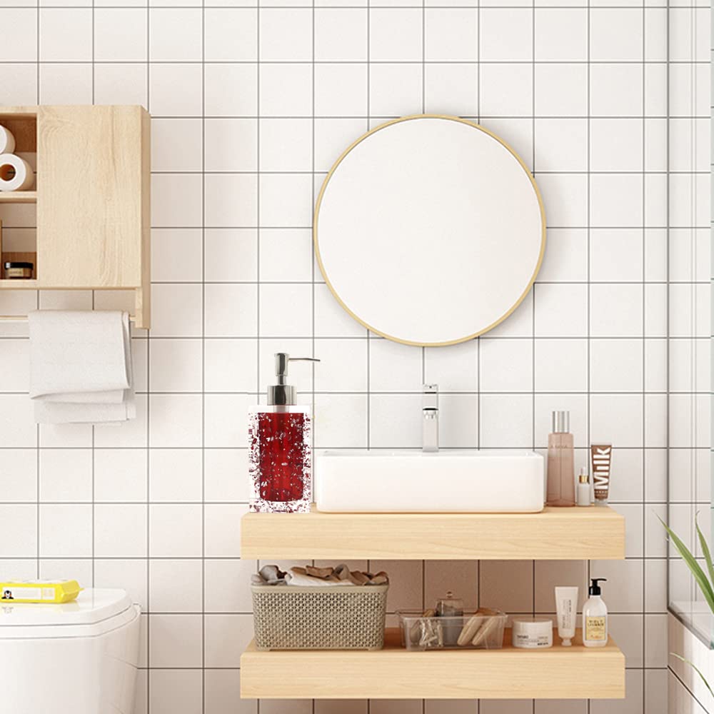 Luant Bathroom Decoration Resin Lotion Soap Dispenser Pump For Kitchen Or Countertops