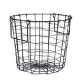 Laundry Hamper, Laundry Basket, Clothes Hamper, Household Bathroom Iron Dirty Clothes Basket Storage Holder Organizer with Handl