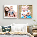Personalized Custom Canvas Prints (Framed Canvas, 18'' X 18'') - Custom Canvas Print With Your Photo - Perfect For Home Decor, G
