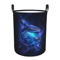 Laundry Basket Dirty Clothes Hamper for Bedroom Whale Shark Earth