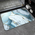 VHKD Water Absorbent PVC Rectangular mats for Bathroom Kitchen Door mat Anti Slip Skid Bath mat (Multicolor)