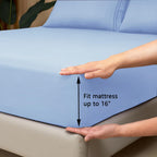 Mejoroom Queen Sheet Set - Soft Queen Bed Sheets - Deep Pocket Sheets For Queen Size Bed Set, Breathable, Wrinkle & Fade Resista