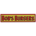 Bobs Burgers Logo Metal Sign - Fun Bobs Burgers Wall Decor for Teen Bedroom or Movie Room