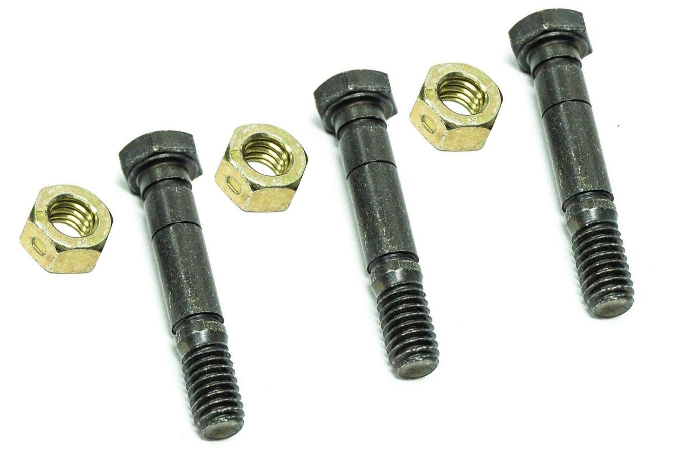 Ariens 3Pk Genuine Oem Snow Blower 52100100 521001 Shear Pin Bolt & Nuts