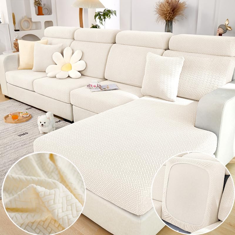 Disayu Magic Sofa Covers Couch Covers 2024 New Wear-Resistant Universal Sofa Covers Washable L Shape Stretch Couch Cushion Cover