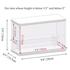 Elepure 2 Tier Clear Acrylic Display Box Case Stand For Funko Pop Advent Calendar Action Pop Figures Collectibles Assemble Count