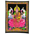 Gangesindia Maa Lakshmi Goddess of Wealth & Prosperity - Cotton Tapestry