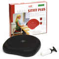 SISSEL SITFIT Plus | Active & Dynamic Sitting | 2-in-1 Function | Adjustable Pressure | Black, 14.5 in | Strengthens Back Muscle