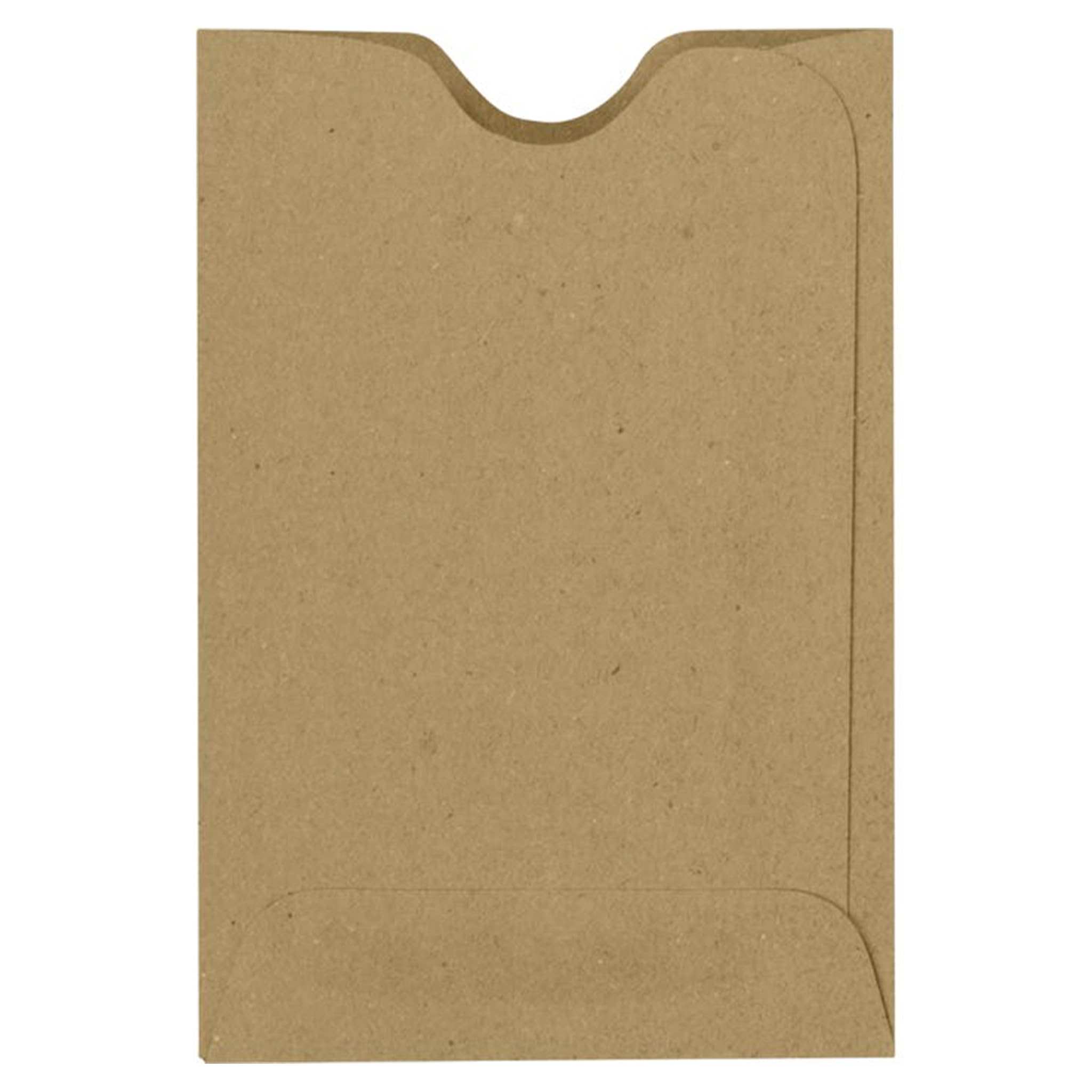 Credit Card Sleeve (2 3/8 X 3 1/2) - Grocery Bag (1000 Qty.) | Perfect For The Holidays, Gift Cards, Credit Cards, Debit Cards,