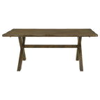 Coaster Furniture Alston Knotty Nutmeg Dining Table 106381