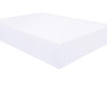 Ntbay 100% Brushed Microfiber California King Fitted Sheet, 1800 Super Soft And Cozy, Wrinkle, Fade, Stain Resistant Deep Pocket Fitted Bed Sheet Only, White