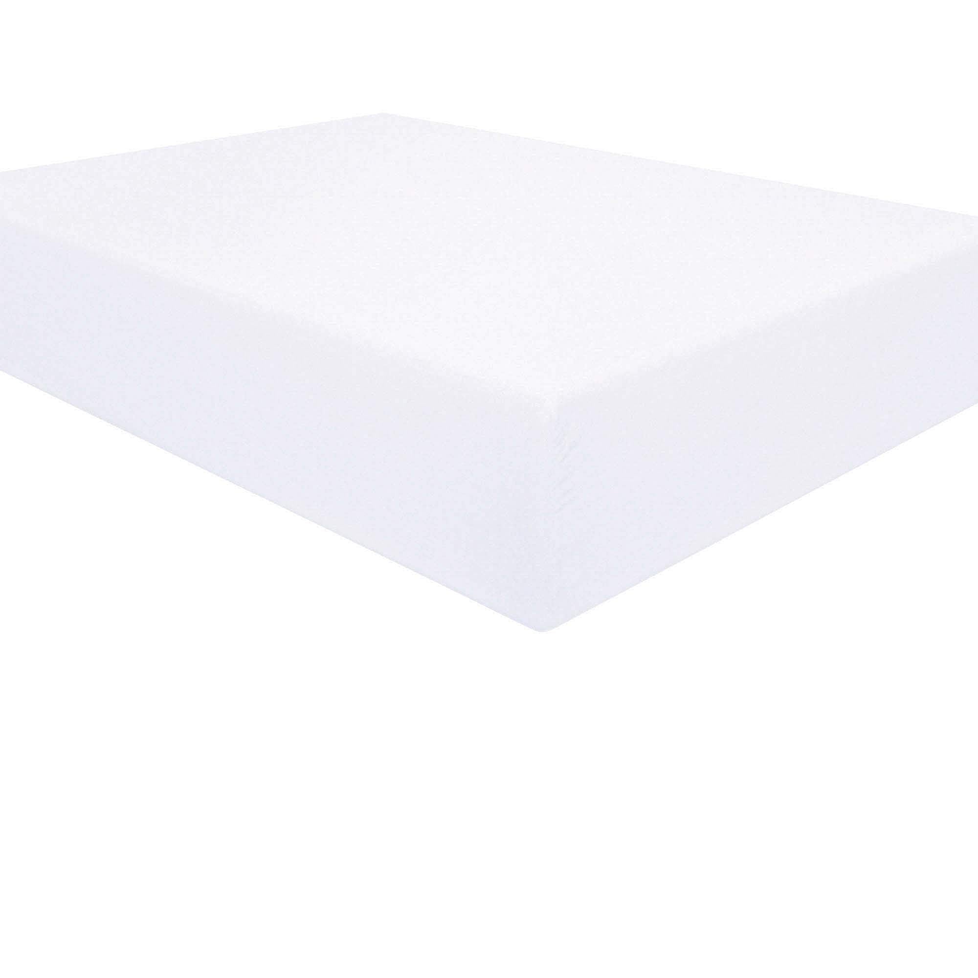 Ntbay 100% Brushed Microfiber California King Fitted Sheet, 1800 Super Soft And Cozy, Wrinkle, Fade, Stain Resistant Deep Pocket Fitted Bed Sheet Only, White