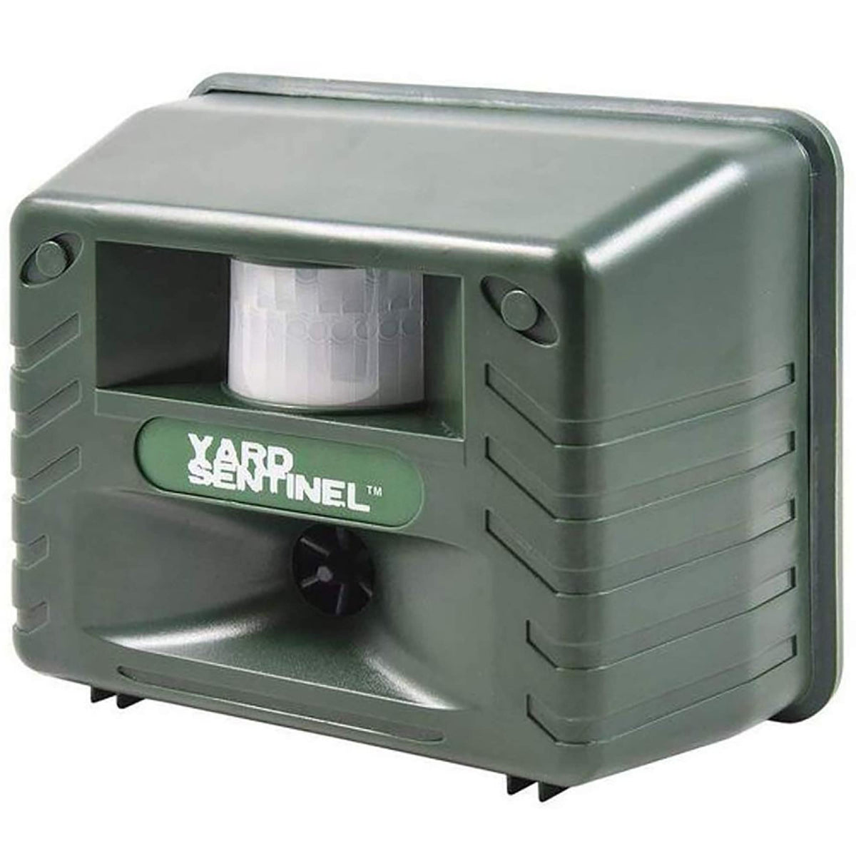 Aspectek Yard Sentinel Outdoor Ultrasonic Animal Repeller With Motion Sensor, Adjustable Volume, Waterproof, Extension Cord, Pow