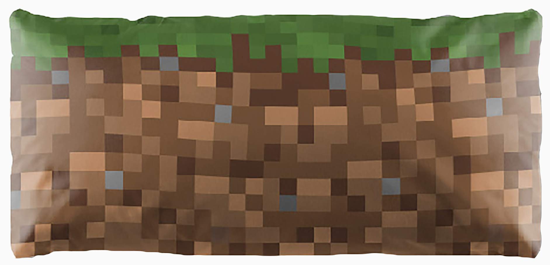 Jay Franco Minecraft Decorative Body Pillow Cover - Super Soft 1-Pack Bed Pillow Cover - Measures 20 Inches X 54 Inches