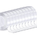 Zmuaxuan 10 Rolls-9.85 Ft Double Sided Mounting Tape Heavy Duty Removable,Clear Thick Nano Tape Adhesive Reusable,Wall Poster Pi