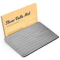 BELADOR Rubber Stone Bath Mat, Diatomaceous Earth Shower Rectangular Shape Mat, NonSlip Super Absorbent Quick Drying Bathroom