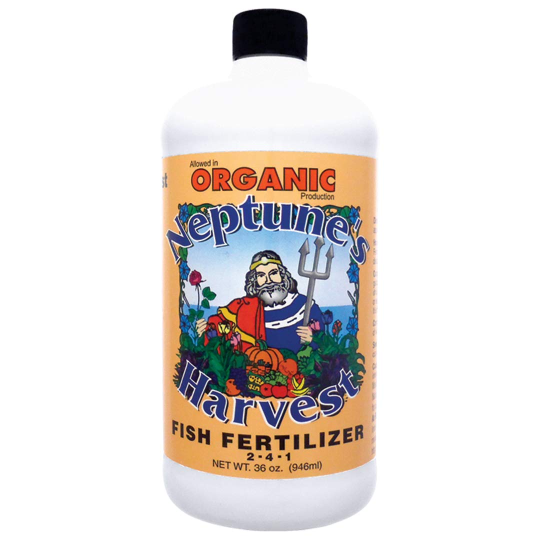 Neptunes Harvest Fish Fertilizer 2-4-1, 36 Ounce