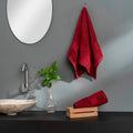 DDECOR  Cotton 500 GSM Hand Towel  Pack of 2 (Magenta)