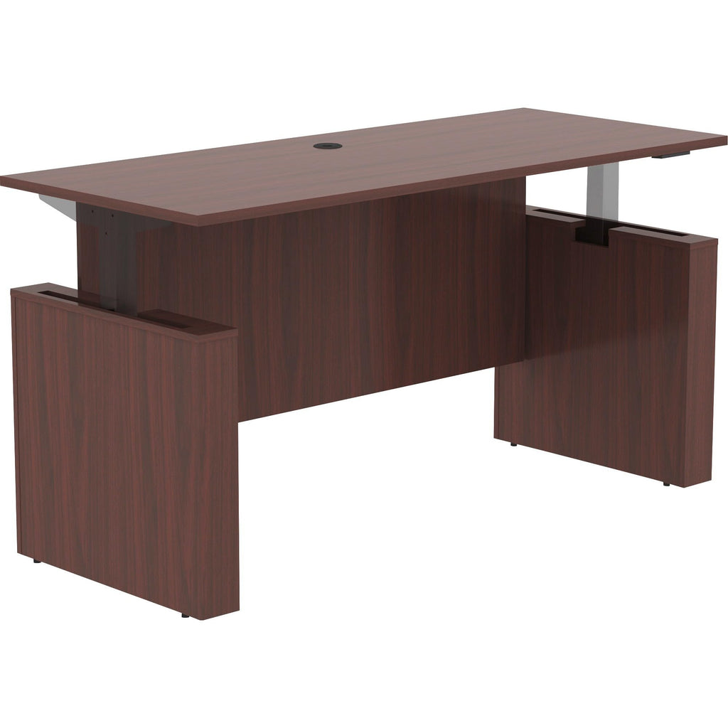 Lorell, LLR69574, Essentials 72" Sit-to-Stand Desk Shell, 1 Each